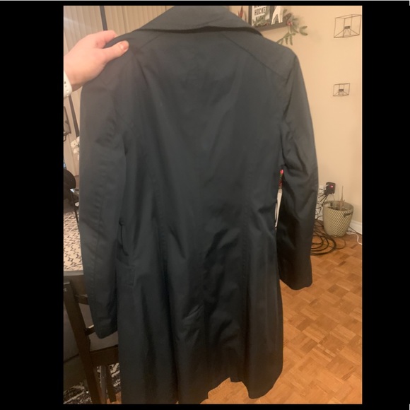 Michael Kors black trench coat - Picture 2 of 6